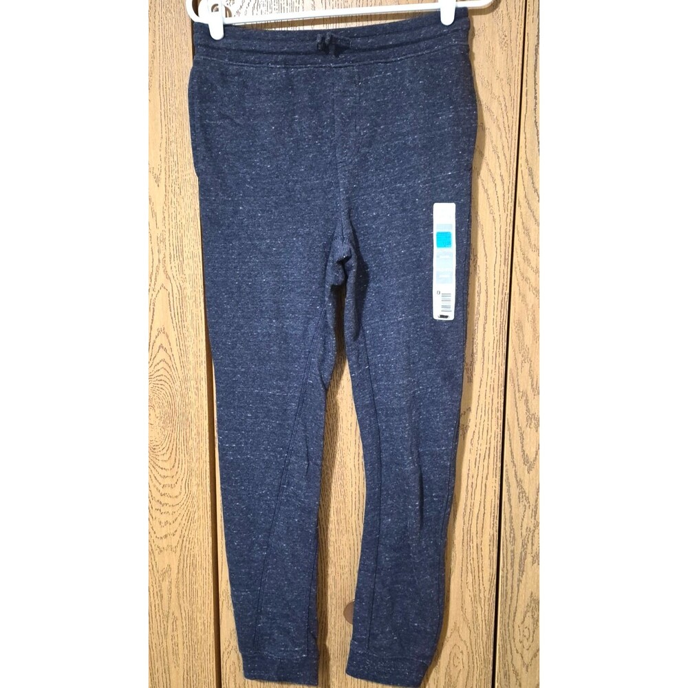 Falls Creek Boys Navy Blue Jogger Sweatpants Cuffed Ankle Size XL 14-16 NWT